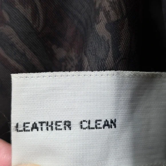 Roundtree & Yorke Suede Jacket Bomber Harrington Leather Brown Men Large Vintage - Picture 10 of 14